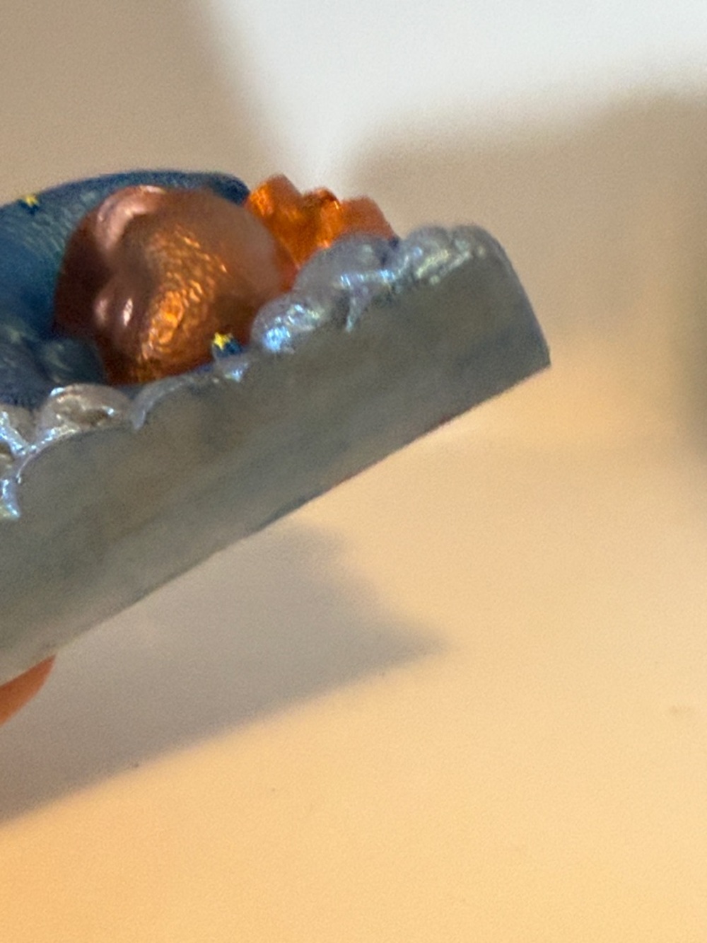 Unique Resin,Blue Moon & Copper Sun Resin Sculpture - Home Art Decor - Picture 7 of 9